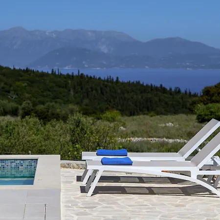 Ariste With Stunning Views Near Fiscardo Villa Katsaráta