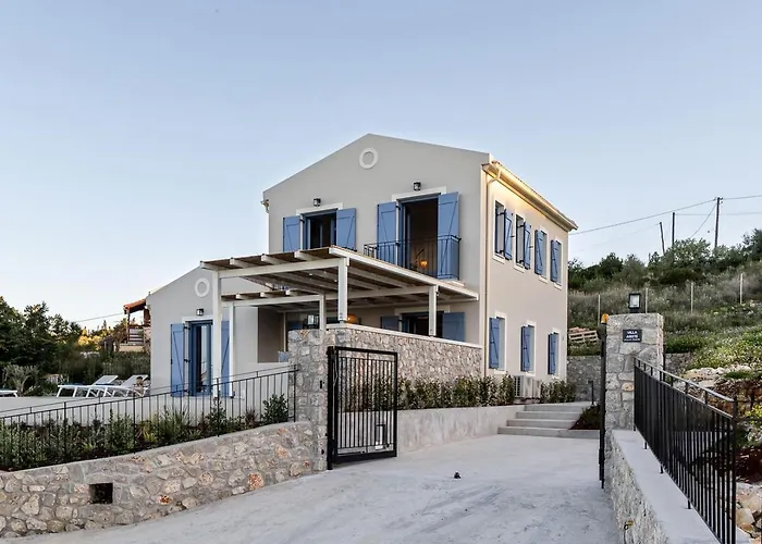 Ariste With Stunning Views Near Fiscardo Вилла *
