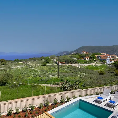 Villa Ariste With Stunning Views Near Fiscardo *
